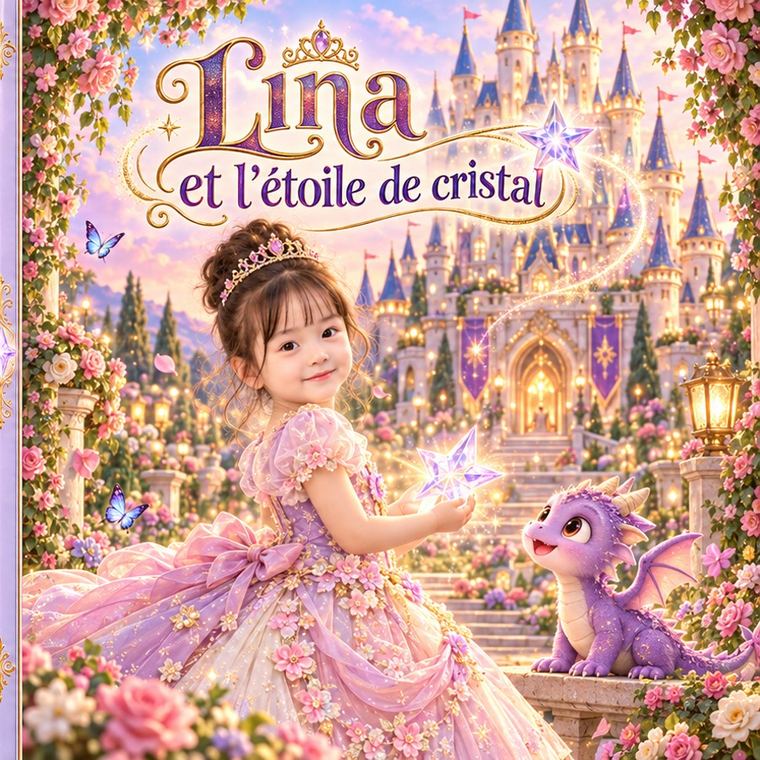 Couverture du livre Lina et l'étoile de cristal